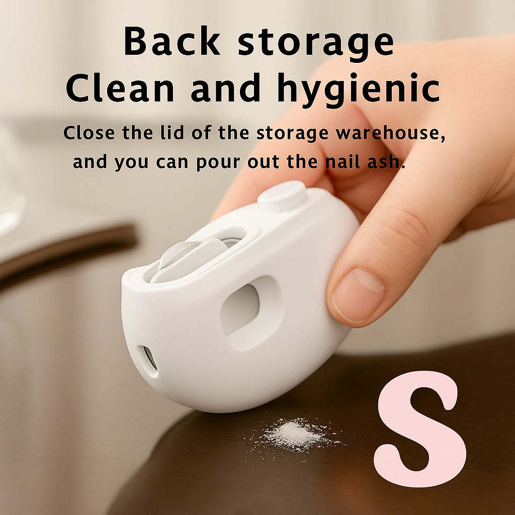 Slayitco~ Electric Automatic Nail Clipper and Polisher