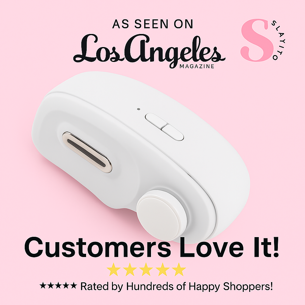 Slayitco~ Electric Automatic Nail Clipper and Polisher